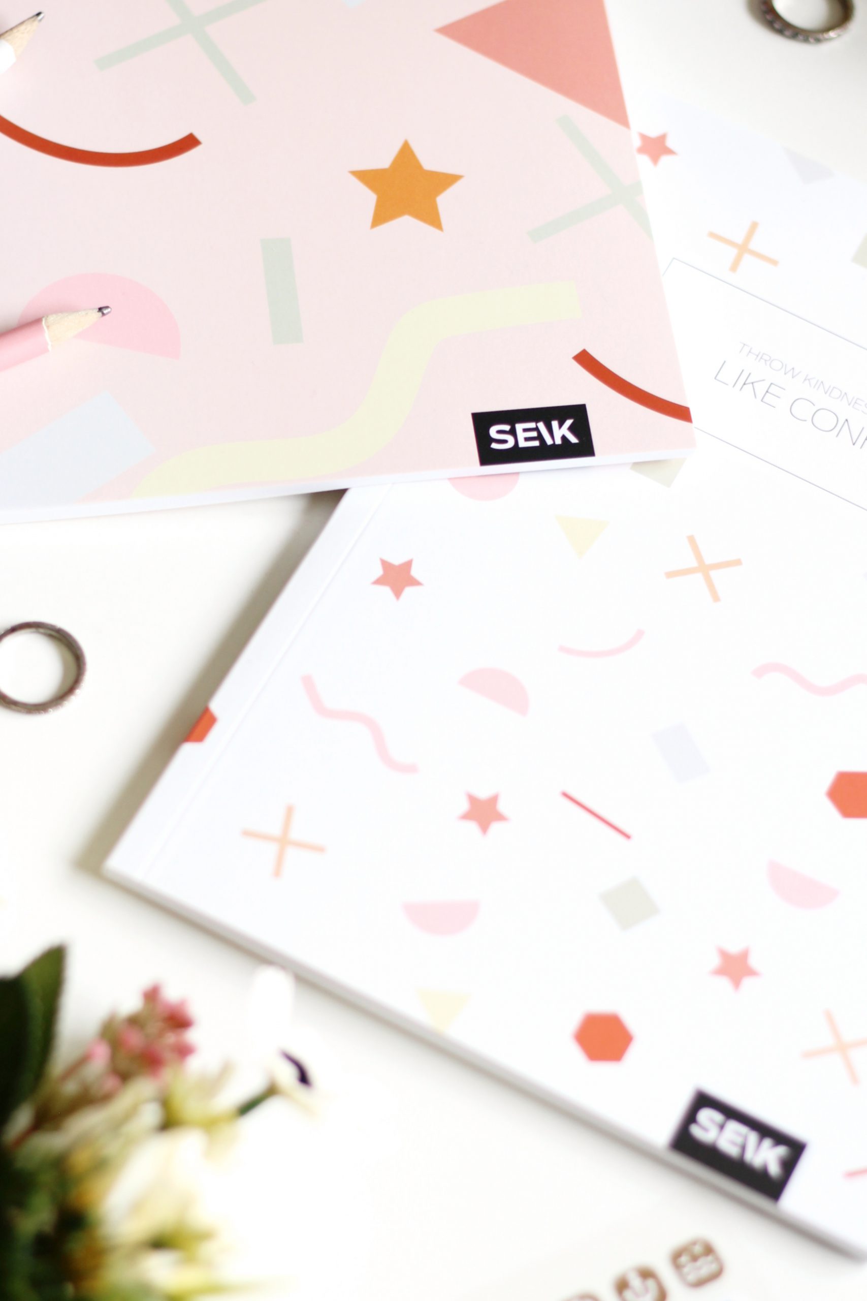 Bullet Journal / Dotted Notebook Appreciate & Kindness (2pcs) - Image 4