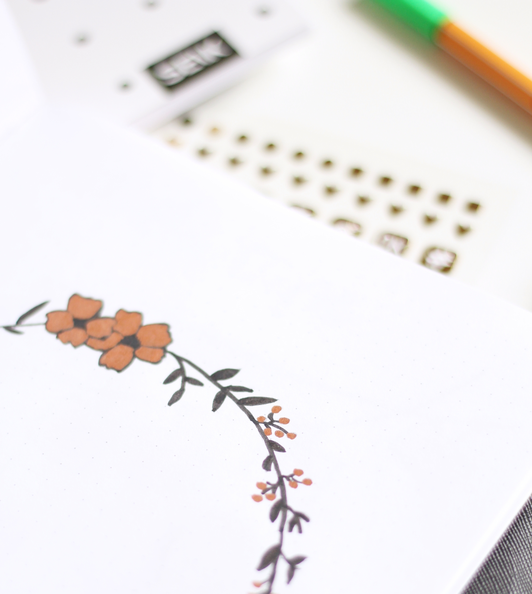 Bullet Journal / Dotted Notebook Music on & music is (2 pcs) - Image 9