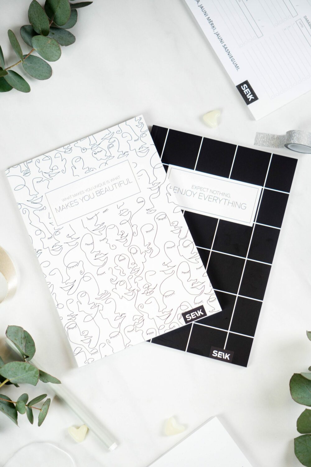 Bullet Journal / Dotted Notebook mindset (2pcs)