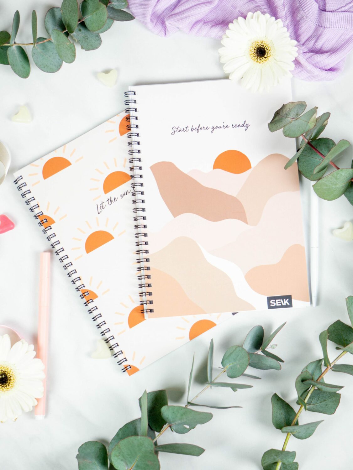 Bullet Journal / Dotted Notebook with spiral binding - Start before you're ready - Image 3