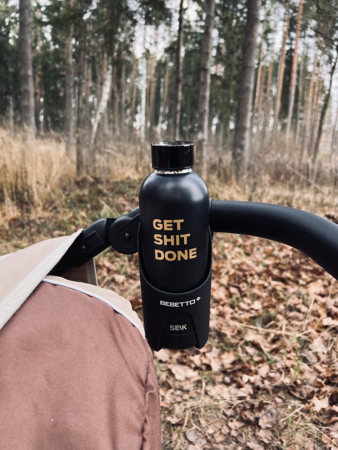 Water Bottle/Thermos - Get Shit Done (black) 500 ml - Image 8