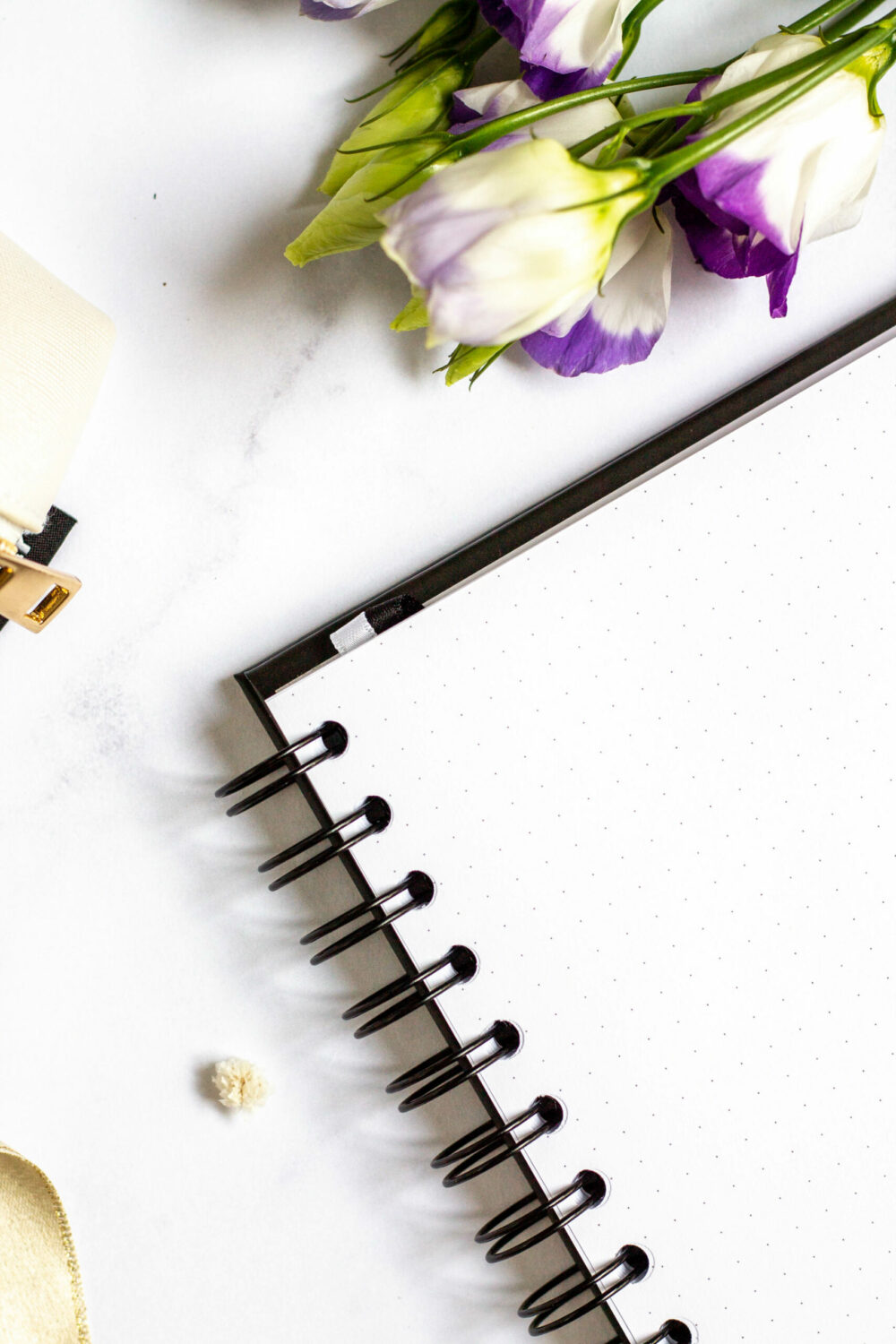 Bullet Journal / Dotted Notebook hard cover spiral binding - My master plan - Image 2
