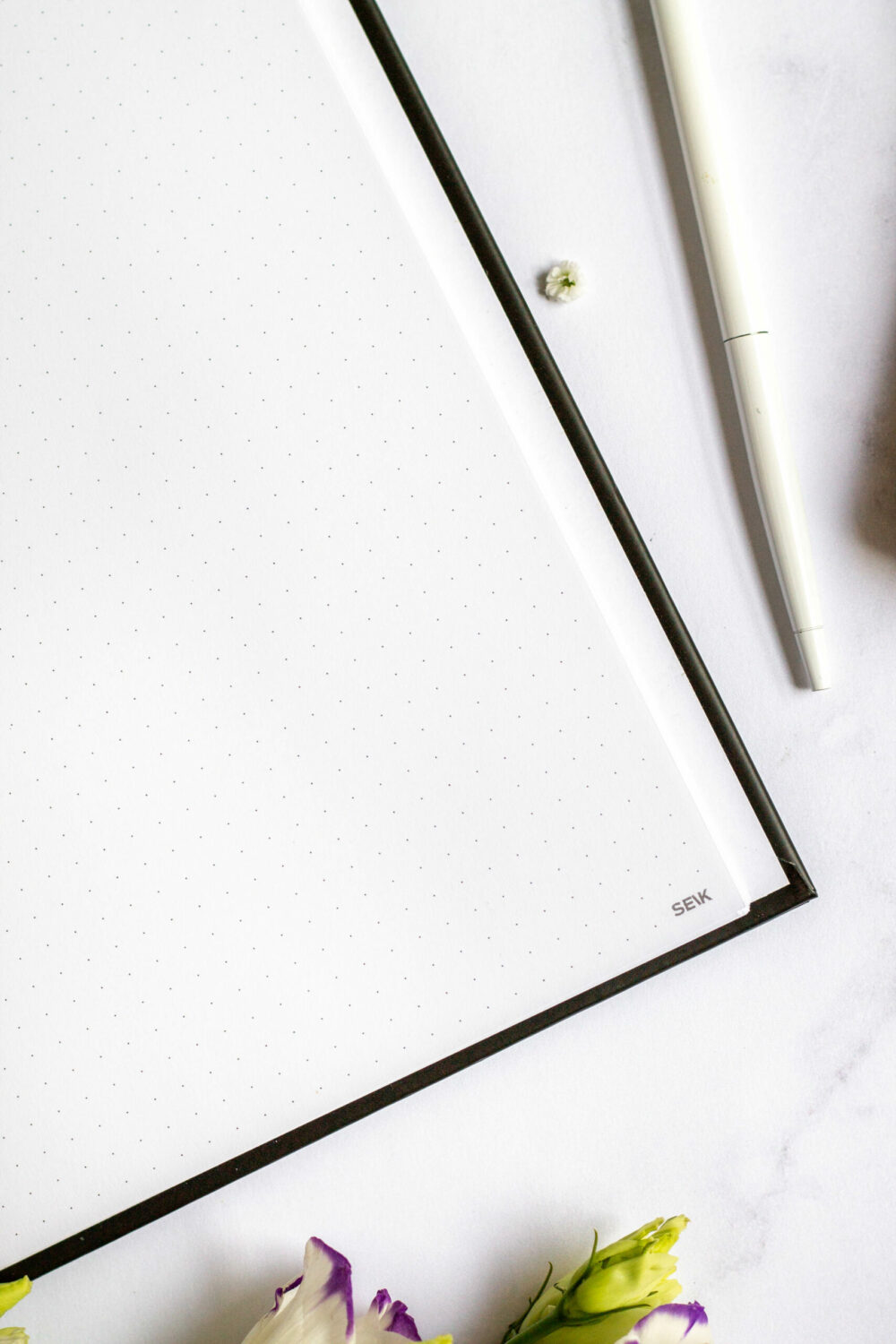 Bullet Journal / Dotted Notebook hard cover spiral binding - My master plan - Image 3