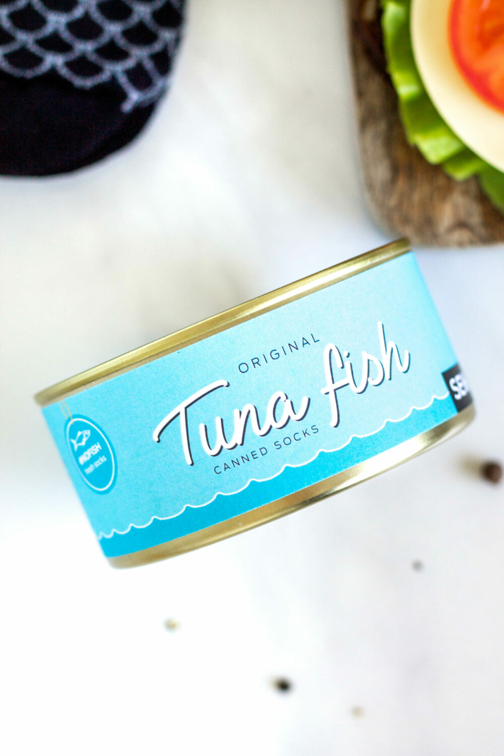 Tuna Fish Canned Socks (women size 35-40) - Image 2