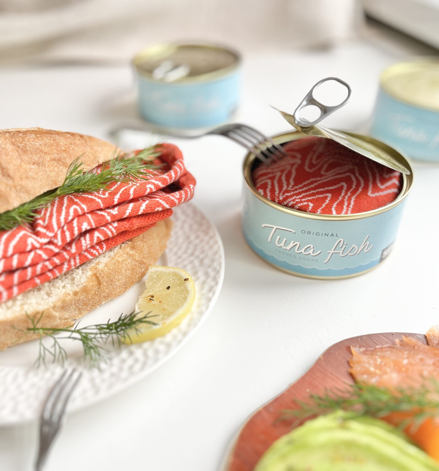 Tuna Fish Canned Socks (women size 35-40) - Image 8