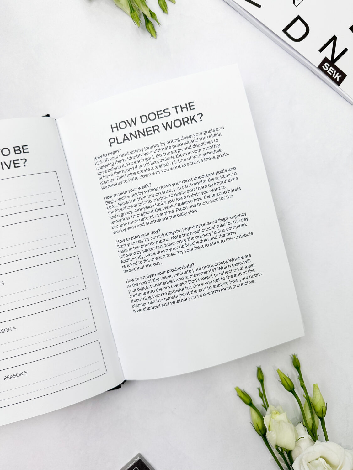 Productivity planner - Get (sh)it done (black) - Image 4