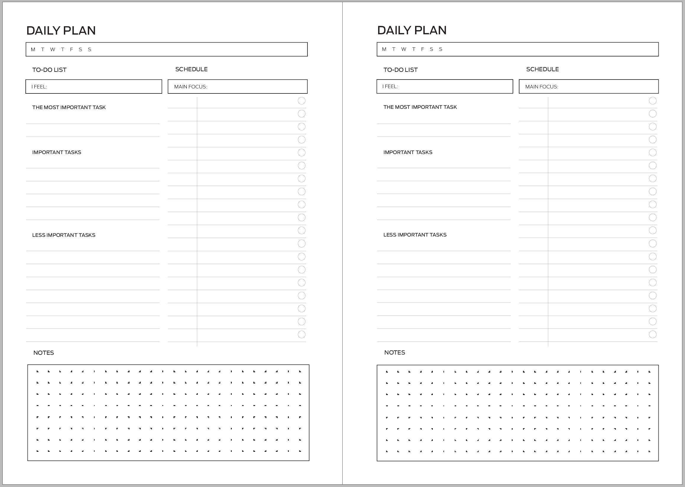 Productivity planner - Get (sh)it done (black) - Image 9