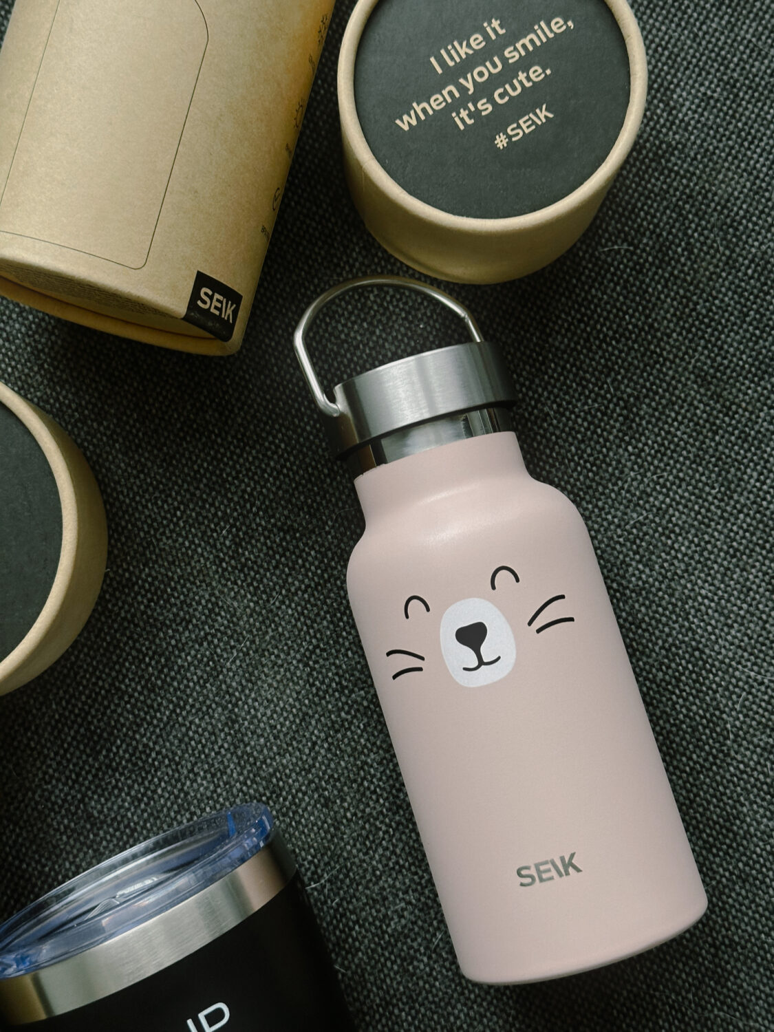 Water Bottle/Thermos - little kitty 350ml - Image 12