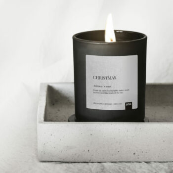 happy candle - christmas