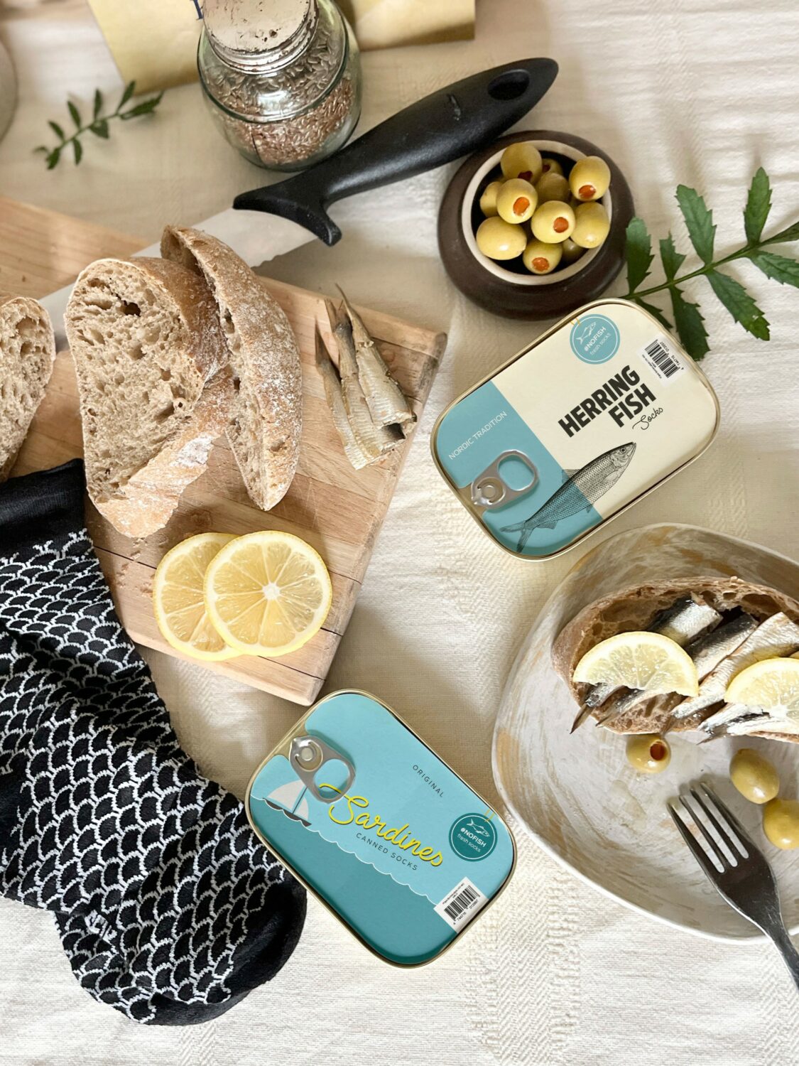 Sardines Canned Fish Socks (Unisex Sizes 35-46) - Image 5