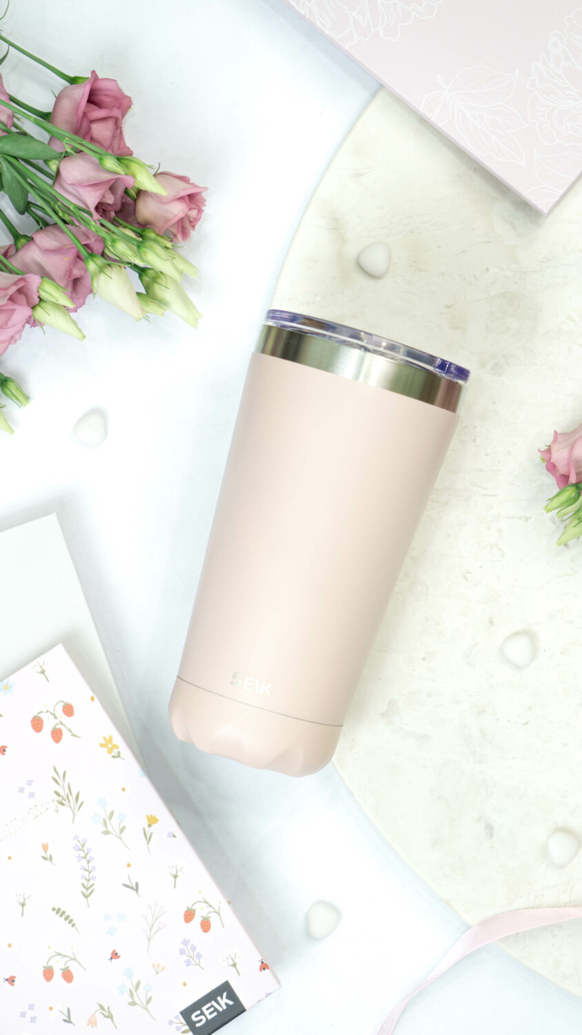 Thermos /coffee cup - oh so pink! 350ml - Image 4