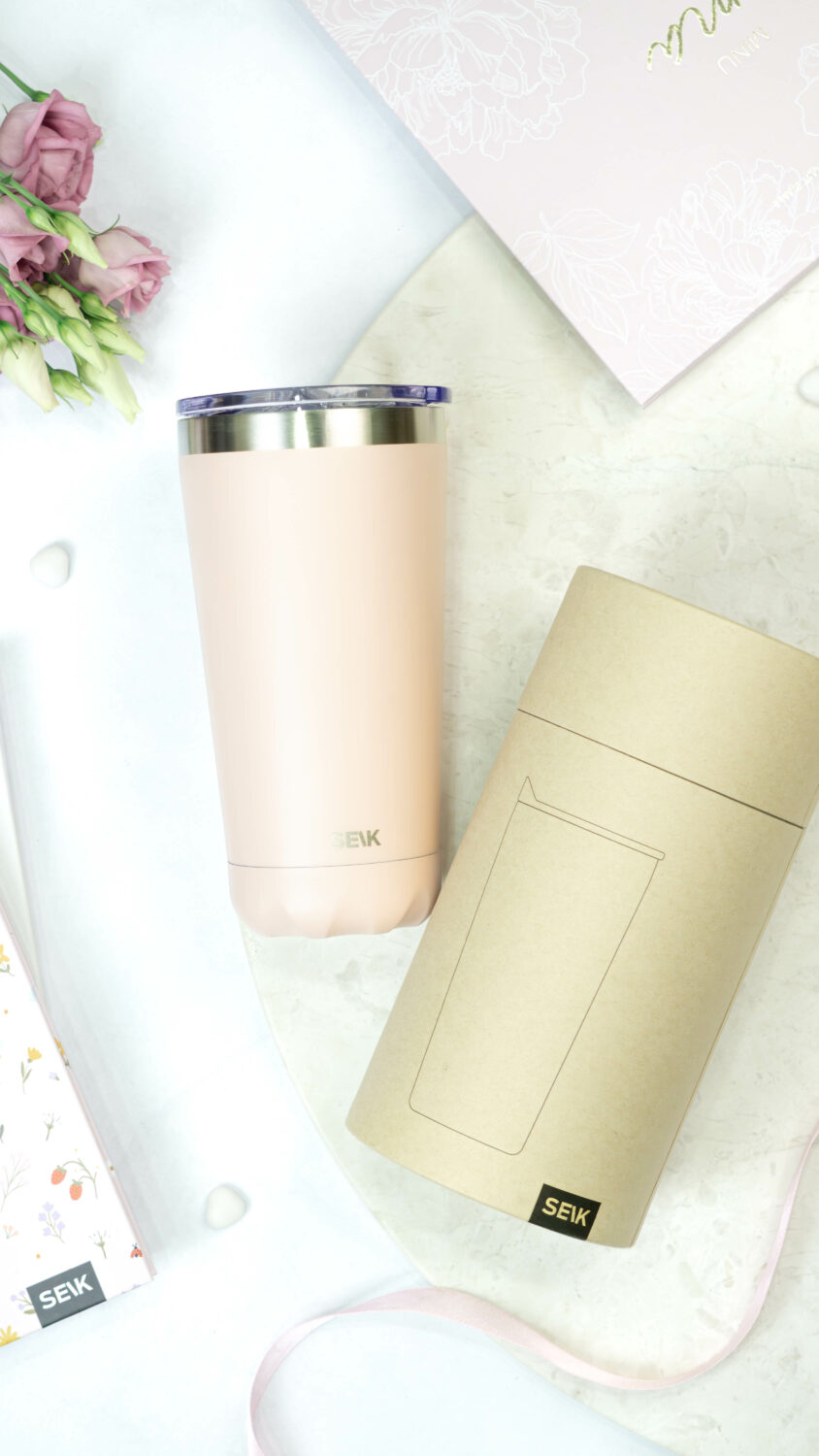 Thermos /coffee cup - oh so pink! 350ml - Image 6