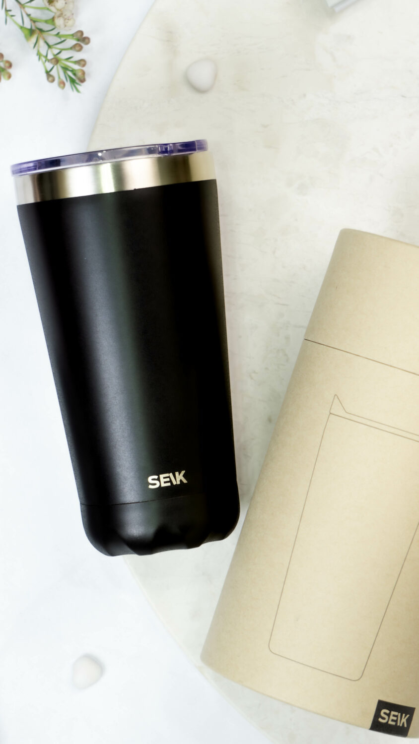 Thermos /coffee cup - oh so black! 350ml - Image 2