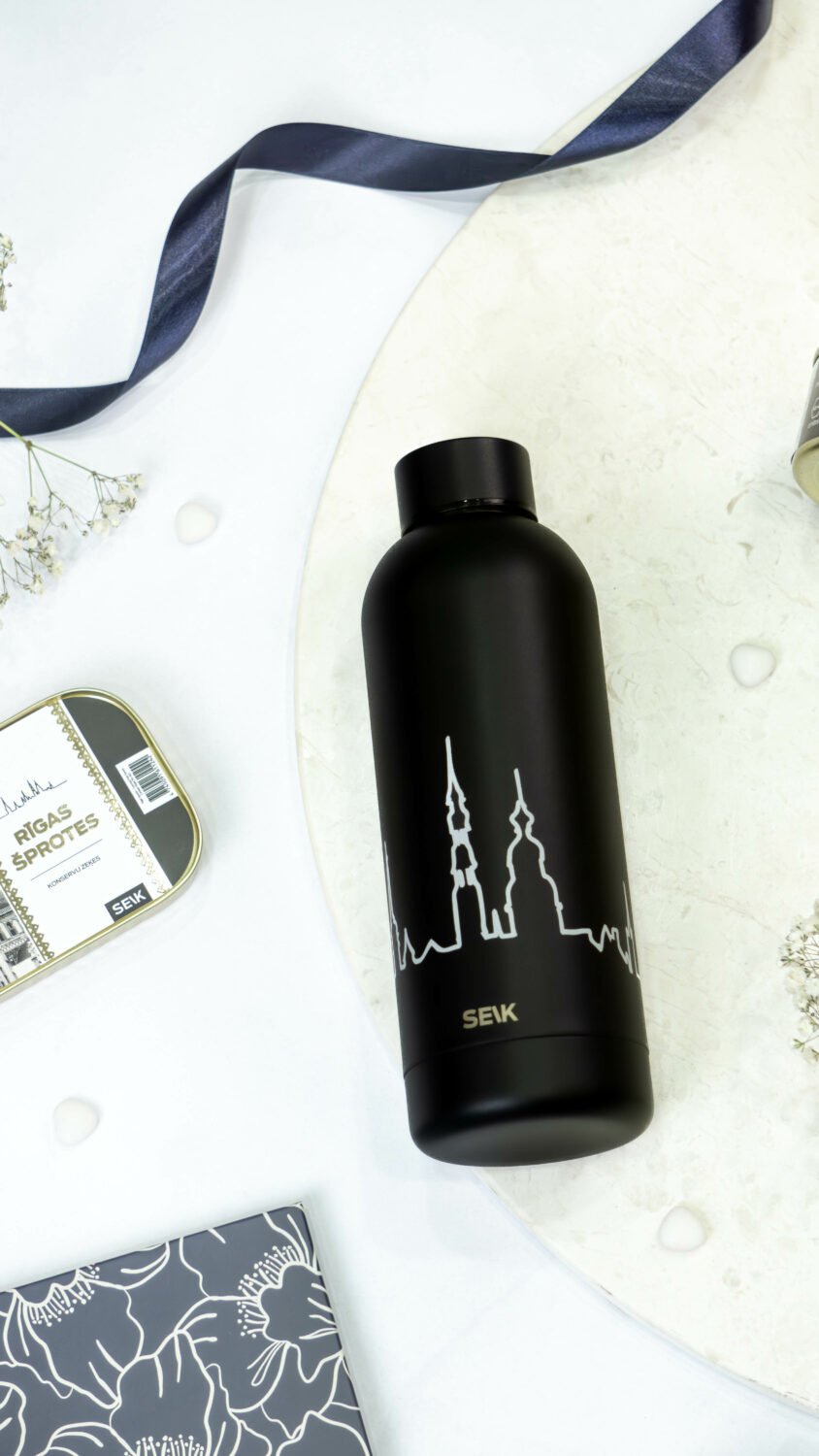 Water Bottle/Thermos - Riga skyline 500ml - Image 6