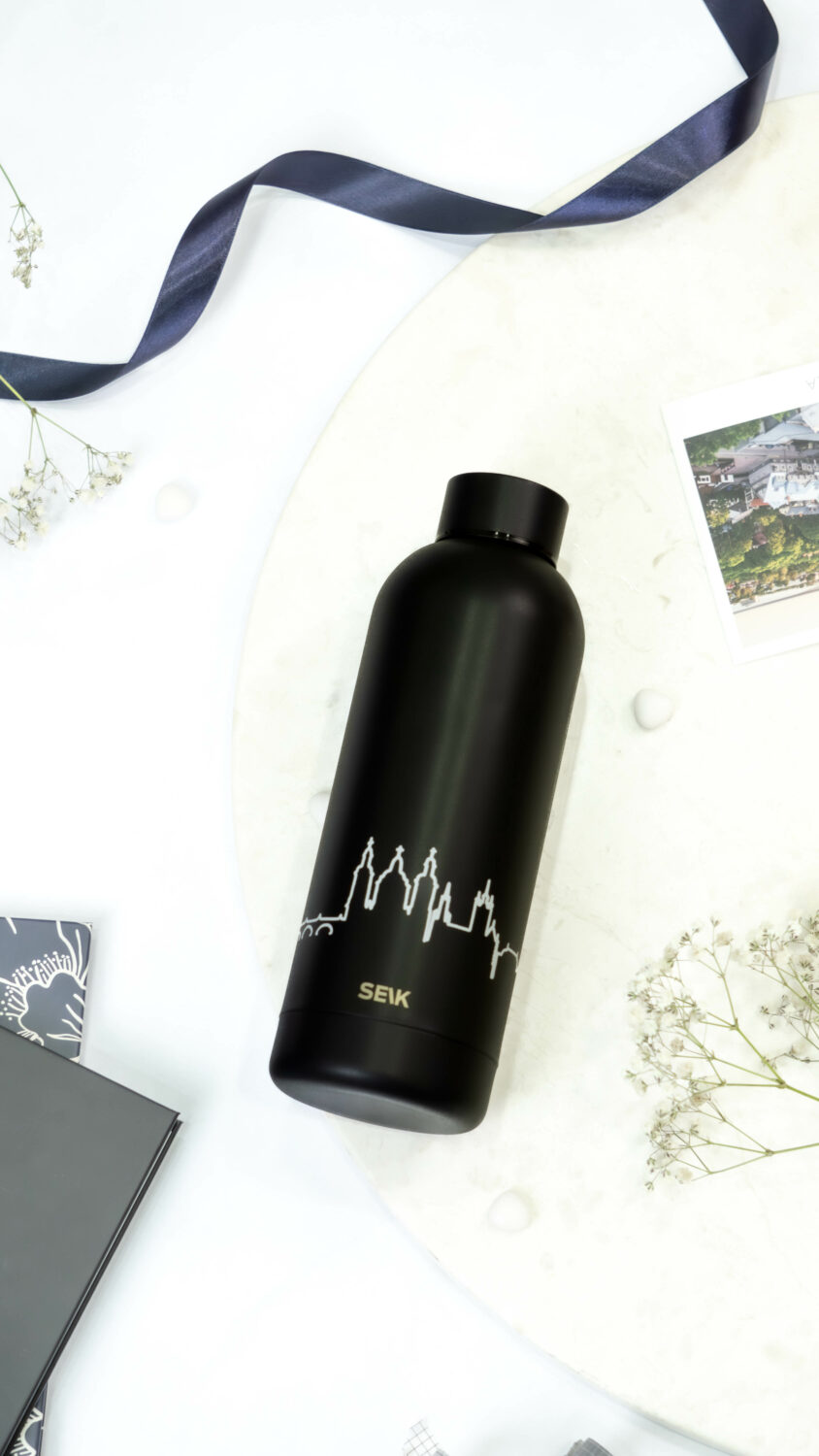 Water Bottle/Thermos - Prague skyline 500ml - Image 5