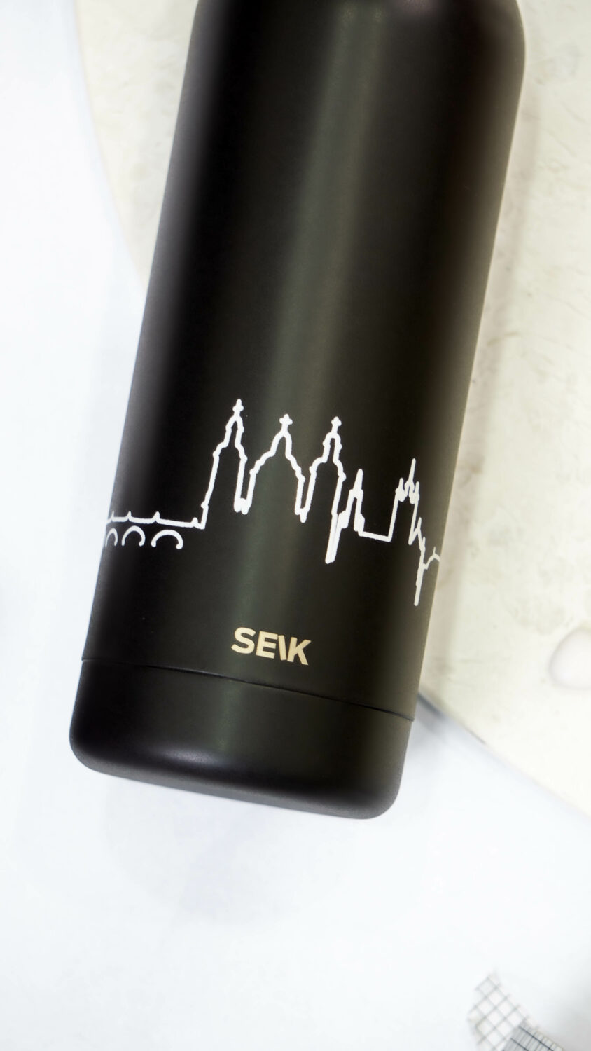 Water Bottle/Thermos - Prague skyline 500ml - Image 3