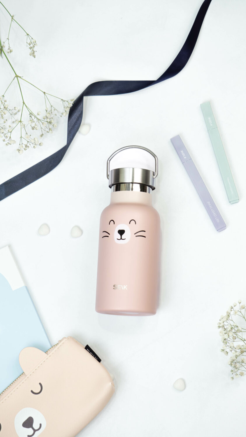 Water Bottle/Thermos - little kitty 350ml - Image 7