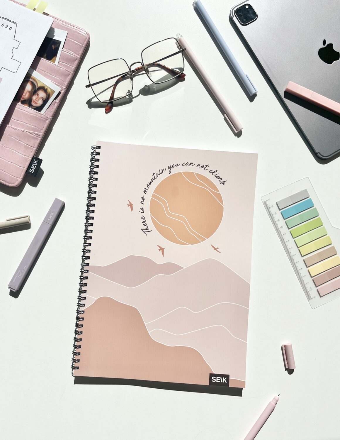A4 Notebook with spiral binding - sun - Image 2