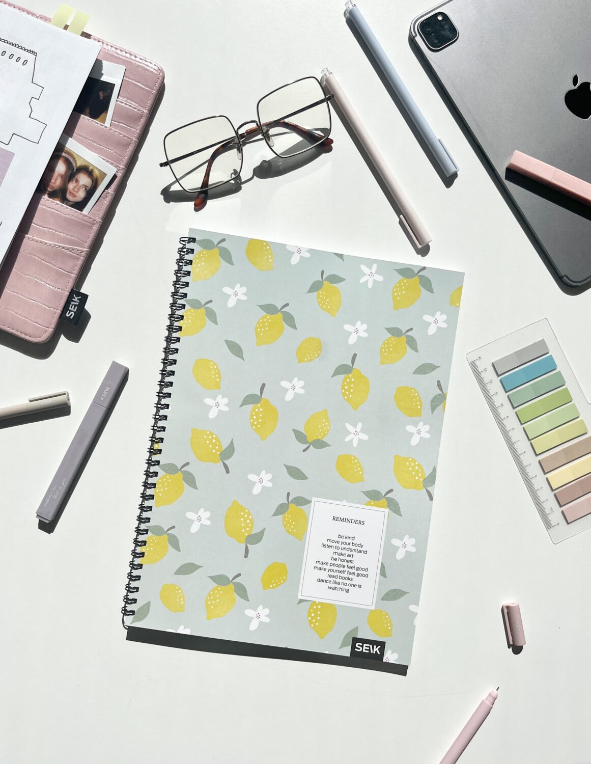 A4 Notebook with spiral binding - reminders - Image 2