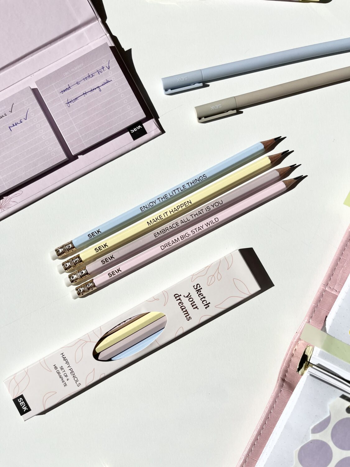 Happy Pencils - 4 pcs - Image 4