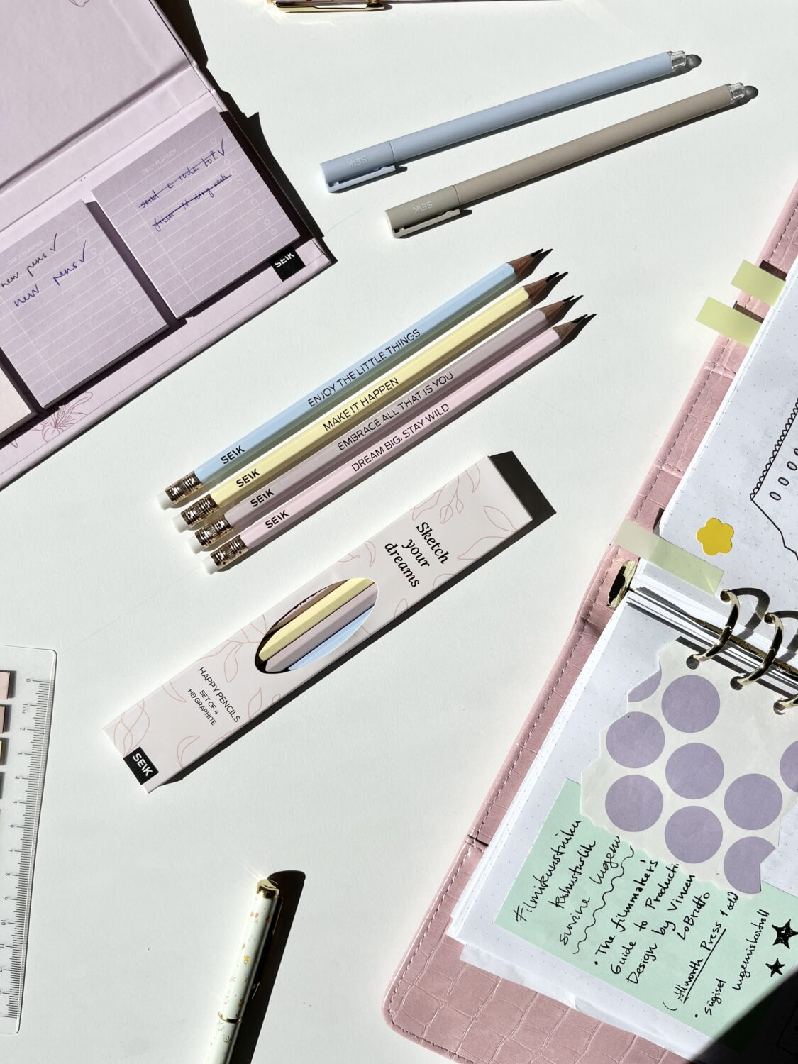Happy Pencils - 4 pcs - Image 2