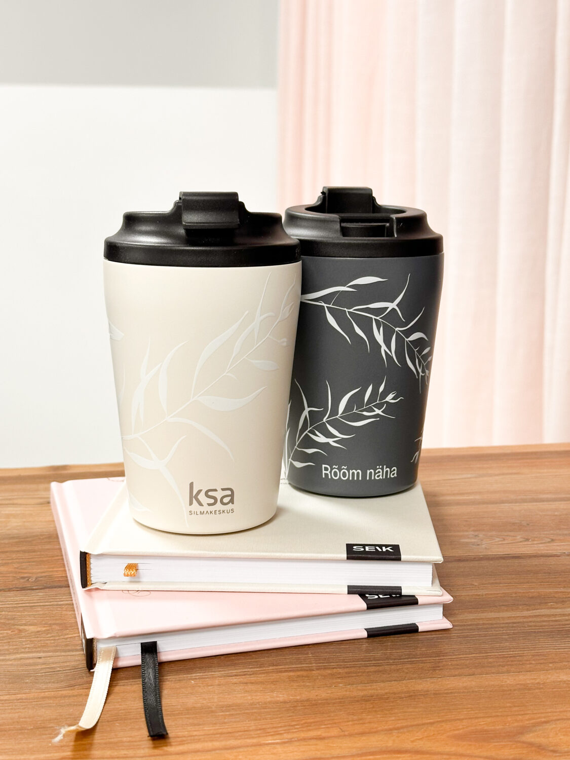 personalised thermos bottles and tumblers with company logo