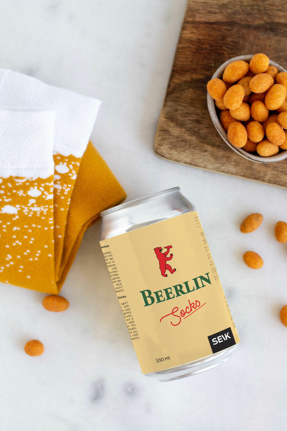 Beerlin - Berlin Beer Socks (Unisize for Men & Women 35-46)