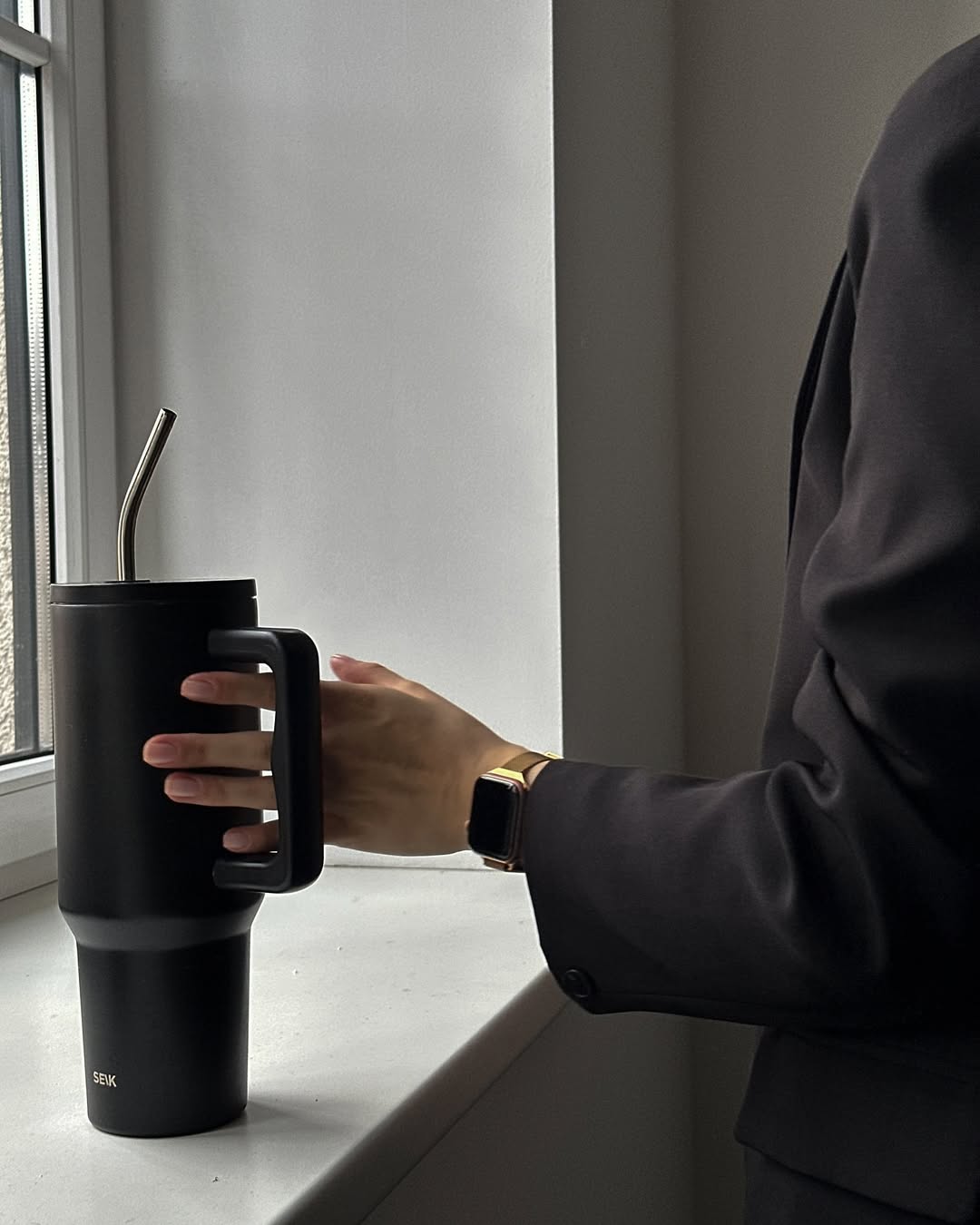 Tumbler - midnight black 1200ml - Image 8