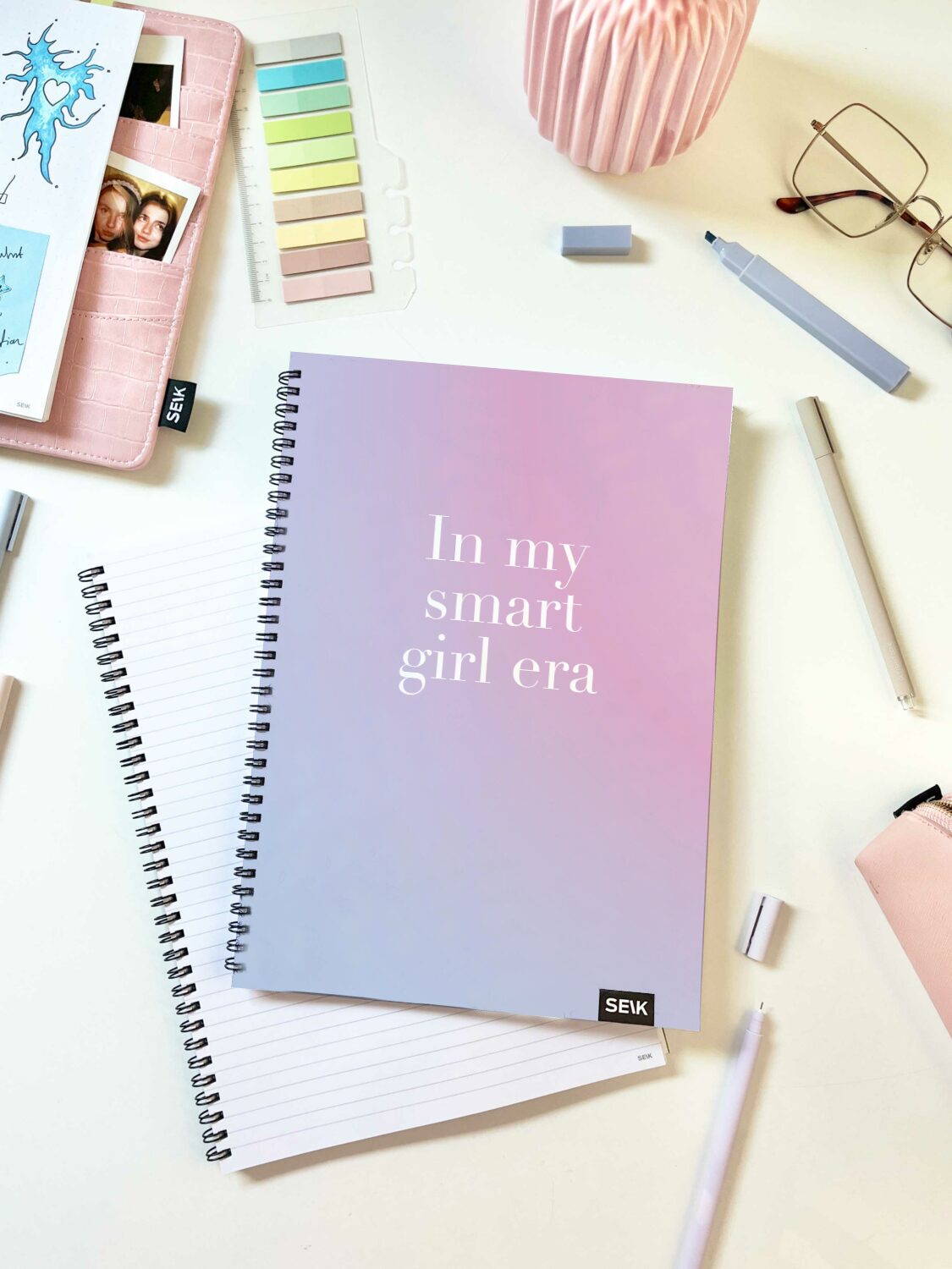 A4 Notebook with spiral binding  - in my smart girl era