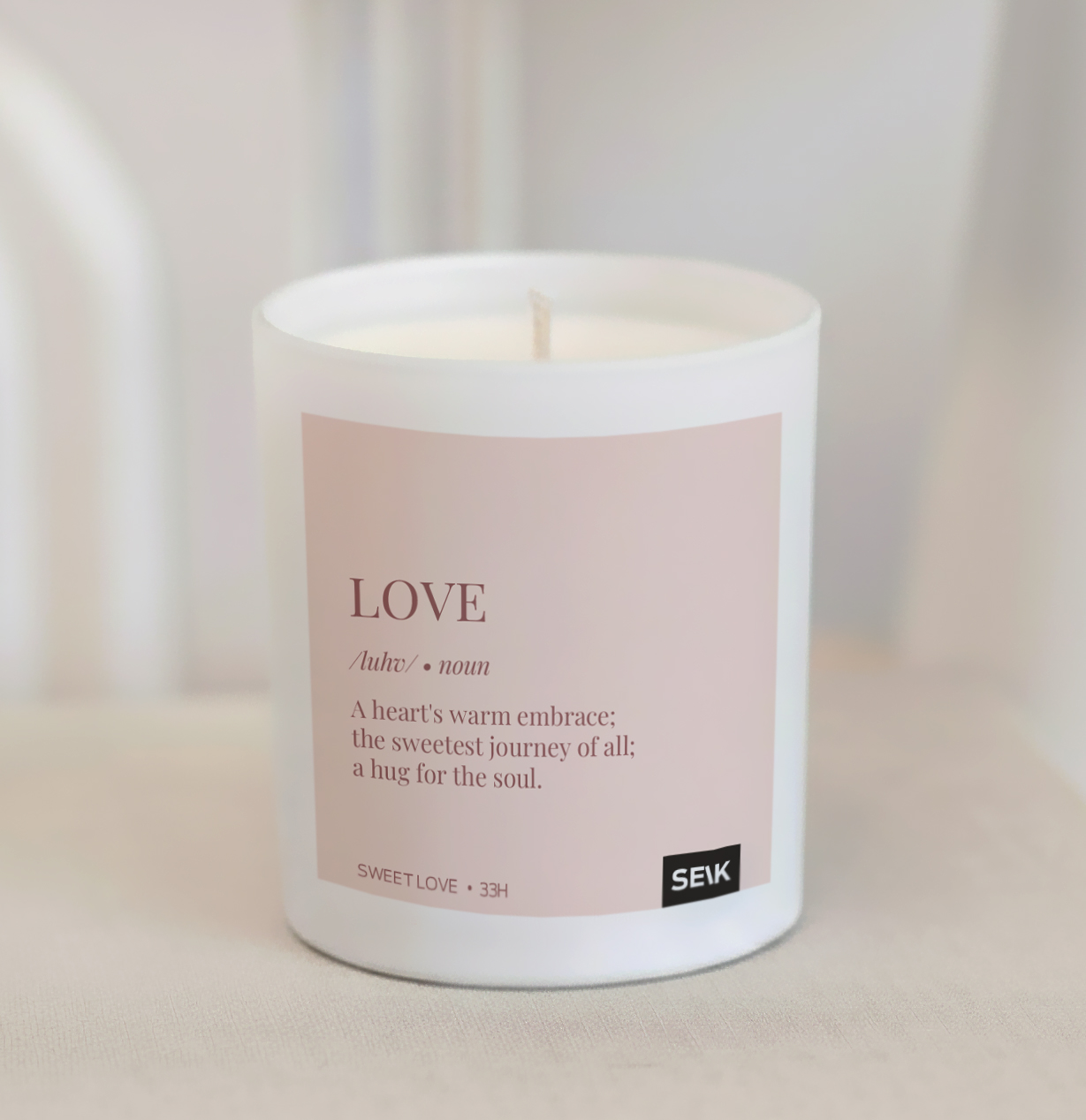 Happy Candle - Love
