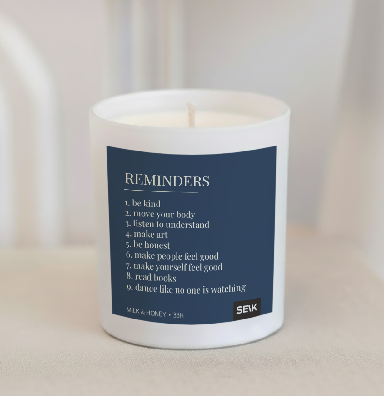 happy candle - reminders