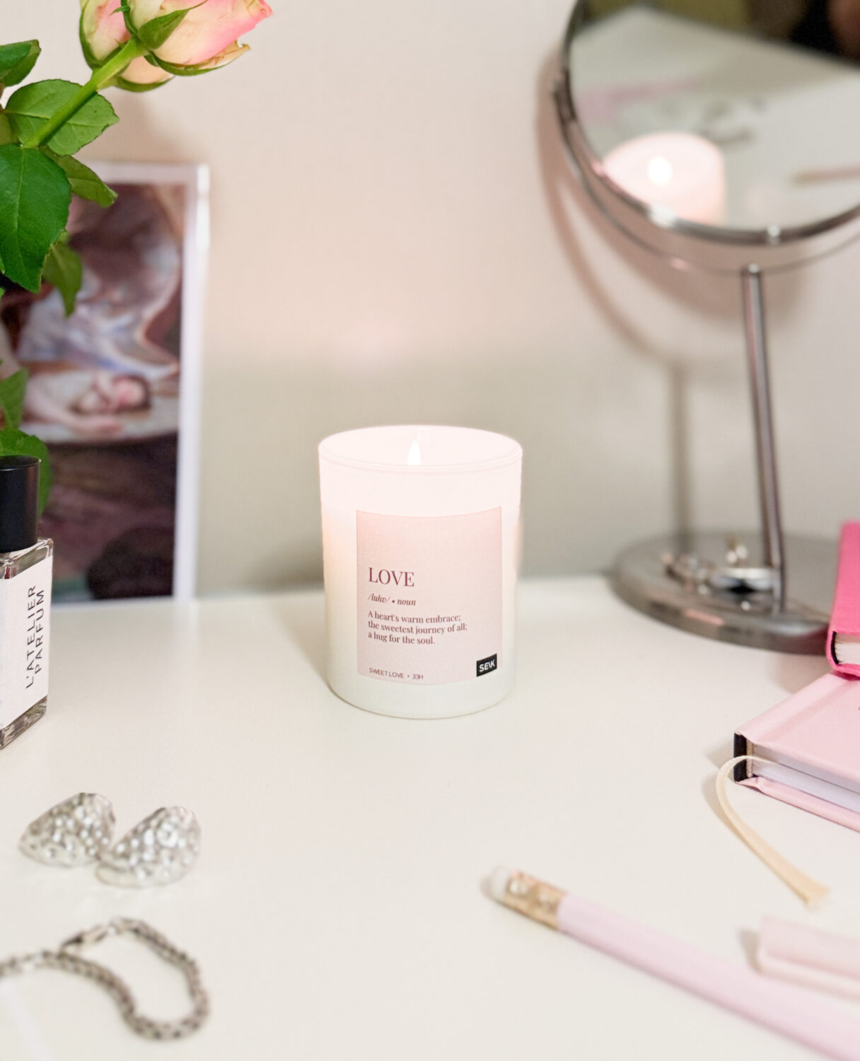 Happy Candle - Love - Image 4
