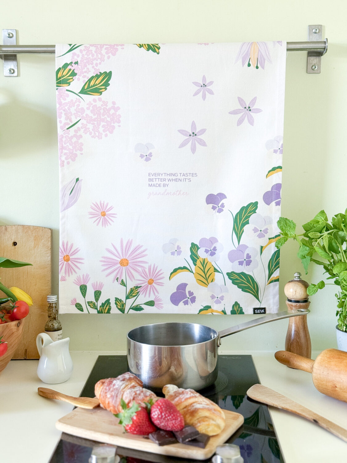 tea towel - Everything tastes better when it is made by grandma - Image 4