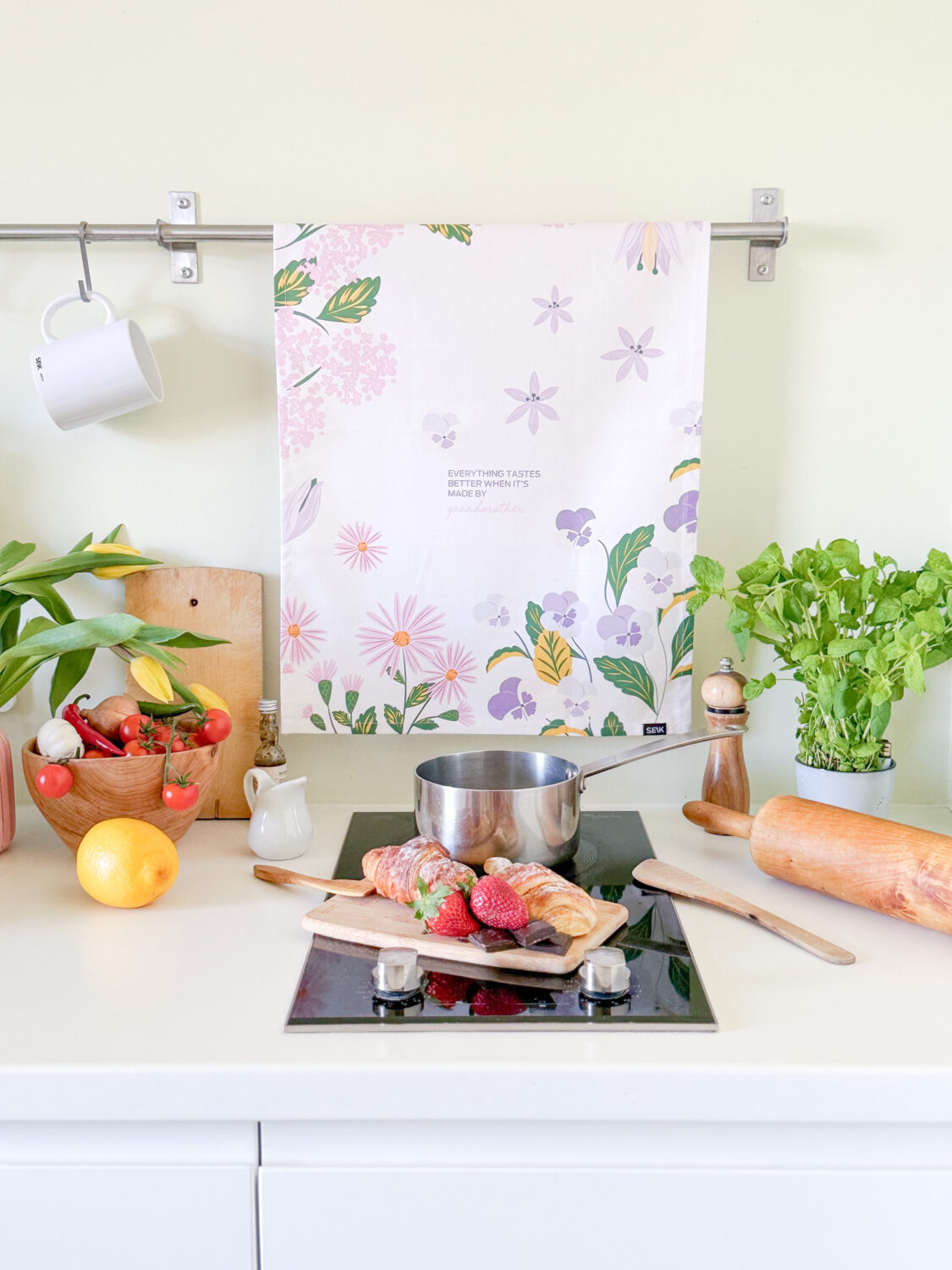 tea towel - Everything tastes better when it is made by grandma - Image 5