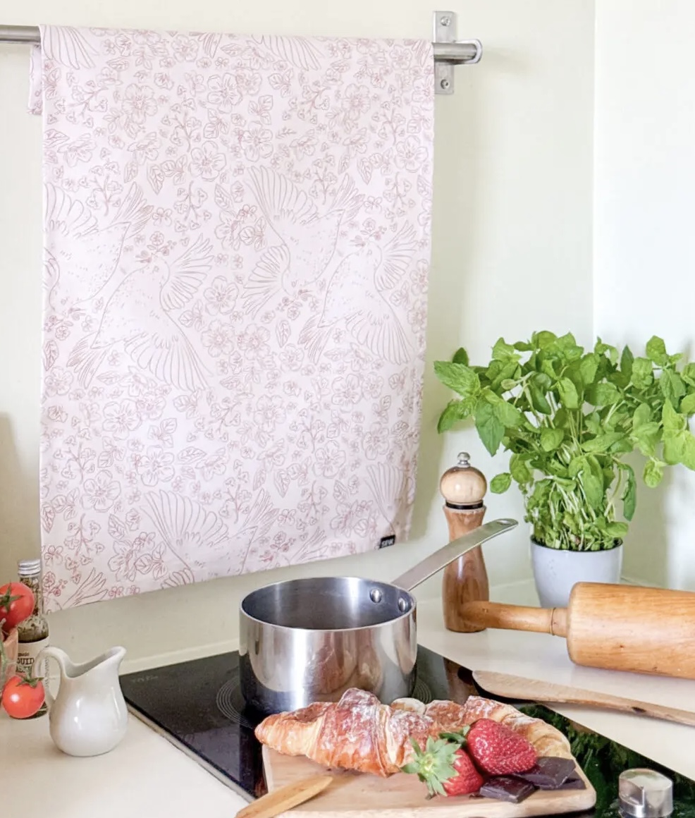 tea towel - Little things, big joy
